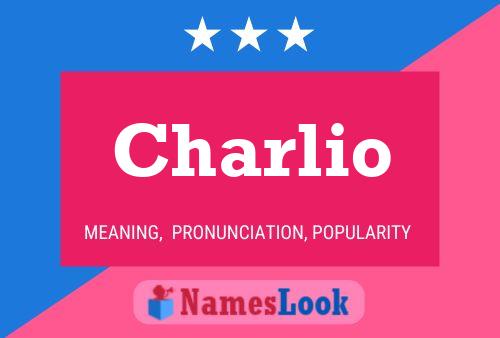 Charlio Name Poster