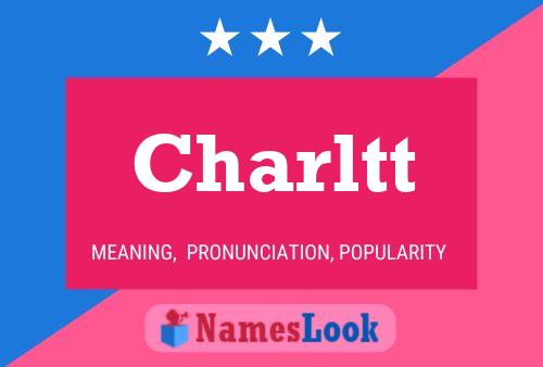 Charltt Name Poster