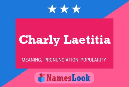 Charly Laetitia Name Poster