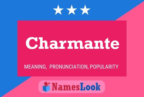 Charmante Name Poster