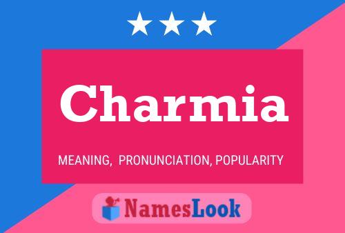 Charmia Name Poster