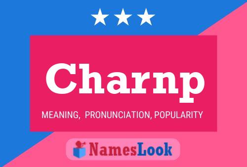 Charnp Name Poster