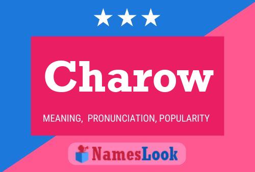 Charow Name Poster