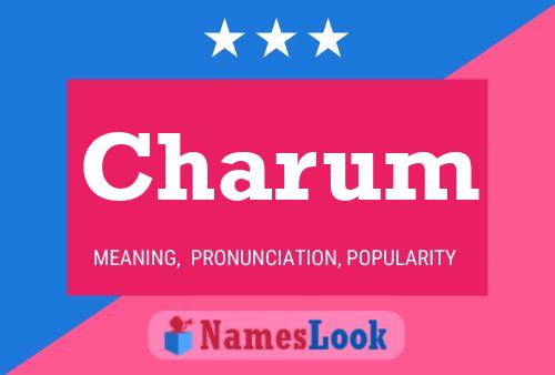 Charum Name Poster