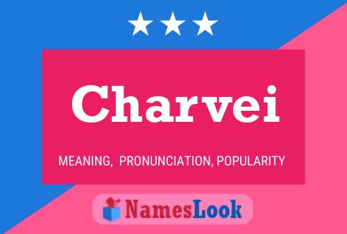 Charvei Name Poster