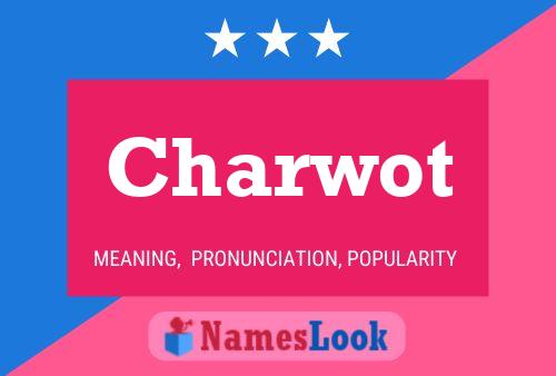 Charwot Name Poster