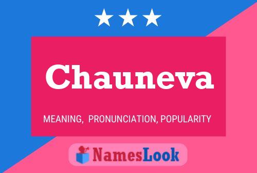 Chauneva Name Poster