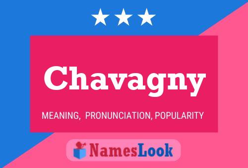 Chavagny Name Poster