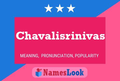 Chavalisrinivas Name Poster