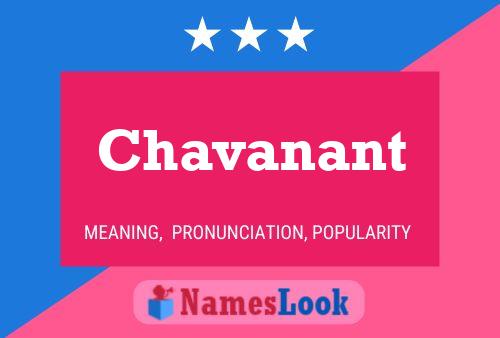 Chavanant Name Poster