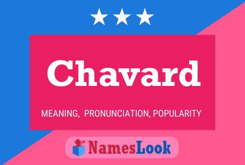 Chavard Name Poster