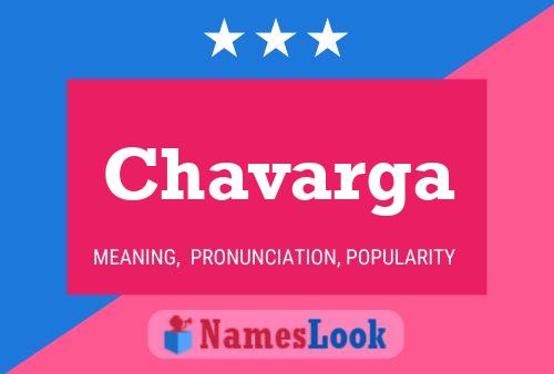 Chavarga Name Poster