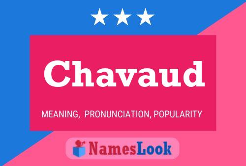 Chavaud Name Poster