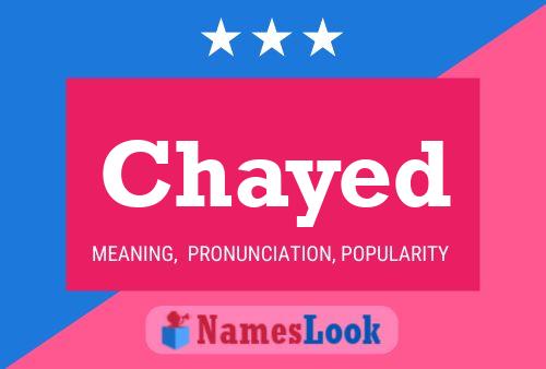 Chayed Name Poster