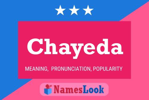 Chayeda Name Poster