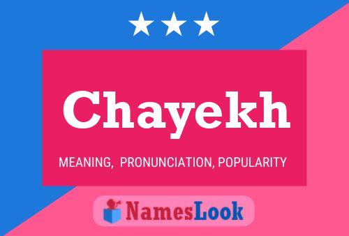 Chayekh Name Poster