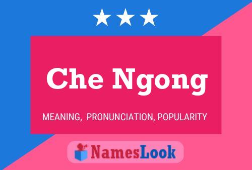 Che Ngong Name Poster