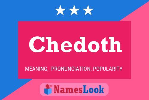 Chedoth Name Poster