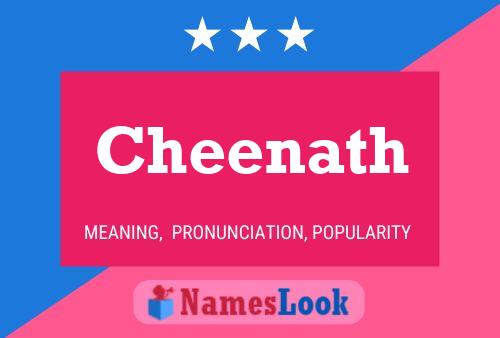 Cheenath Name Poster