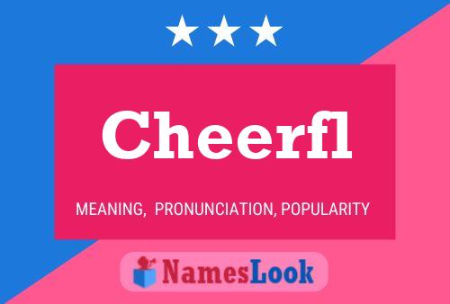 Cheerfl Name Poster