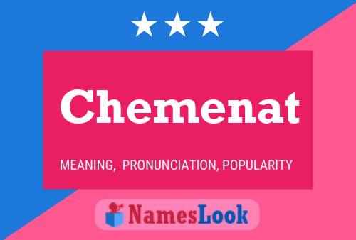 Chemenat Name Poster