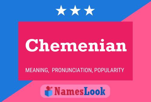 Chemenian Name Poster