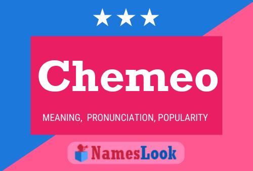 Chemeo Name Poster