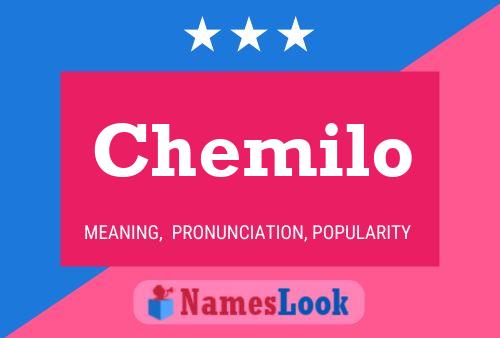 Chemilo Name Poster