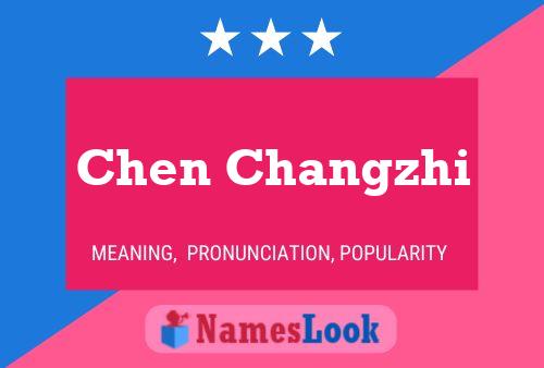 Chen Changzhi Name Poster