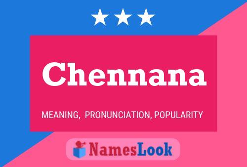 Chennana Name Poster