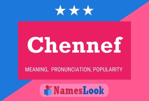 Chennef Name Poster