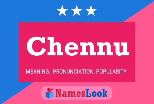 Chennu Name Poster