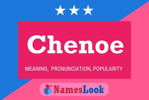 Chenoe Name Poster