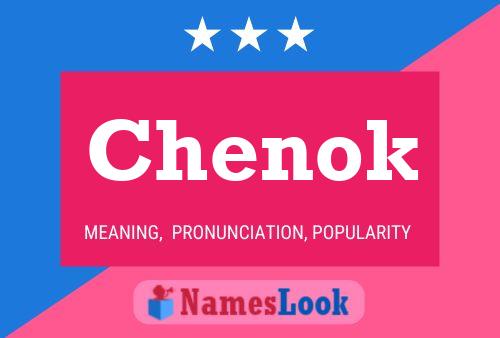 Chenok Name Poster