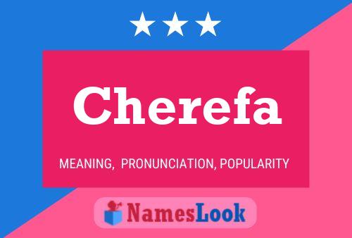 Cherefa Name Poster