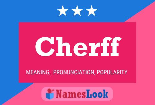 Cherff Name Poster