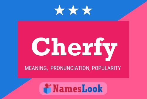 Cherfy Name Poster