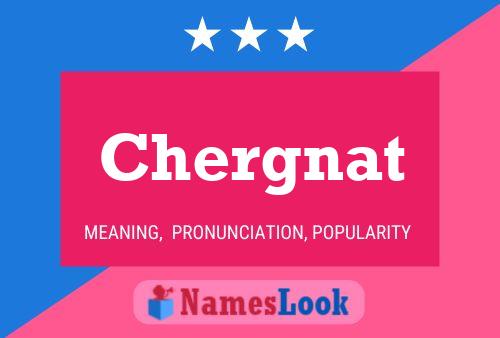 Chergnat Name Poster