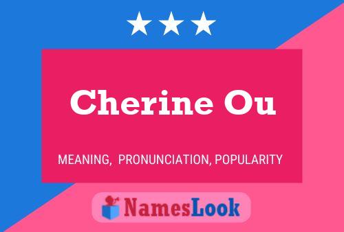 Cherine Ou Name Poster