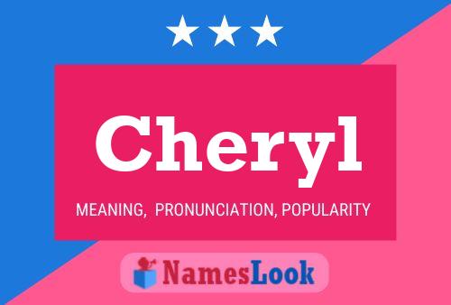 Cheryl Name Poster