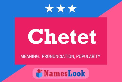 Chetet Name Poster