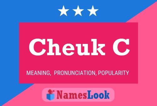 Cheuk C Name Poster