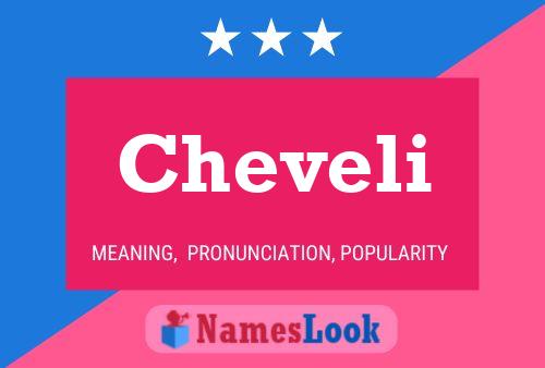 Cheveli Name Poster