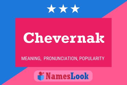 Chevernak Name Poster