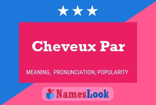 Cheveux Par Name Poster