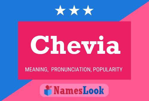 Chevia Name Poster