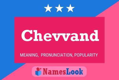 Chevvand Name Poster