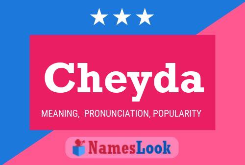 Cheyda Name Poster