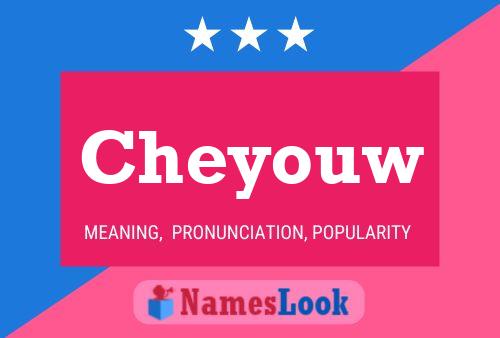 Cheyouw Name Poster