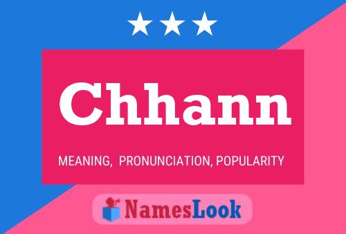 Chhann Name Poster